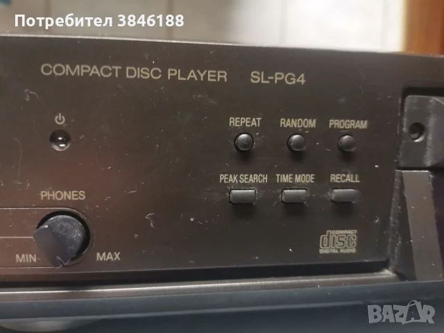Technics SL-PG4 CD Player, снимка 2 - Декове - 50527300
