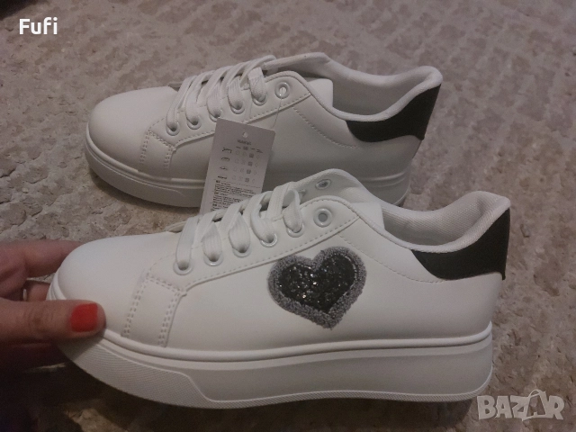 35 лв, нови маратонки с етикет, 38 номер, стелка 24 см , снимка 6 - Маратонки - 52792277