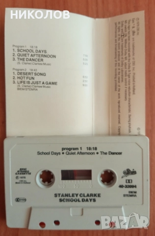 STANLEY CLARKE, снимка 3 - Аудио касети - 51648850