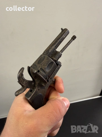 Автентичен щифтов револвер - Лефуше. №8086, снимка 7 - Антикварни и старинни предмети - 54080943