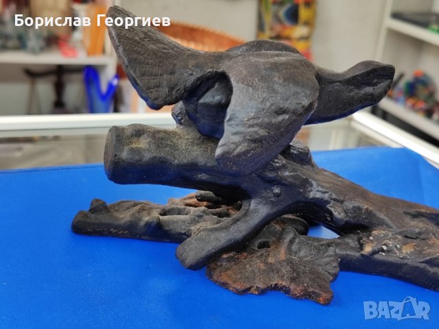 Руска чугунена статуетка касли счлз, снимка 2 - Антикварни и старинни предмети - 42099235