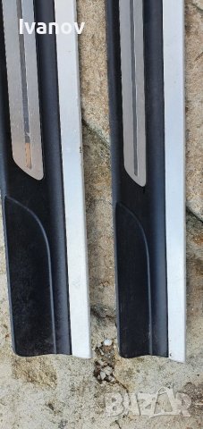 Лайсни на прага лява дясна лайсна от вънка с лого бмв е46 купе кабрио , снимка 5 - Части - 36579977