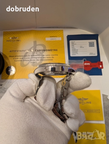 Промо! Breitling SuperOcean 42mm A17364 Black diver часовник, снимка 6 - Мъжки - 52911660