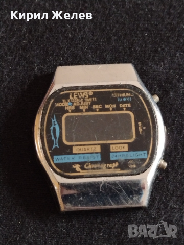Каса за часовник електронен Стар модел LEVI'S QUARTZ  - 26997