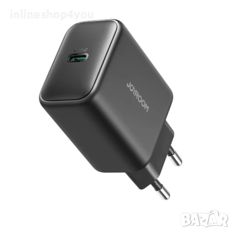 Адаптер Joyroom JR-TCG13 45W GaN Бързо зареждане до 45W - Черен, снимка 2 - Оригинални зарядни - 50825764
