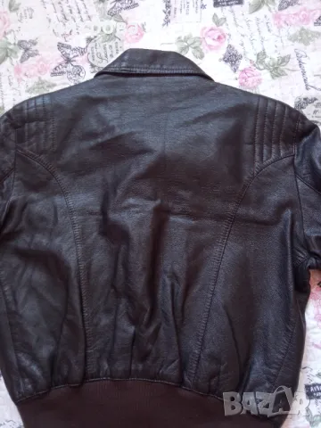 Кожено яке С размер, снимка 3 - Якета - 50434651