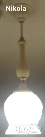 Елегантен единичен полилей., снимка 2 - Лампи за таван - 51140110