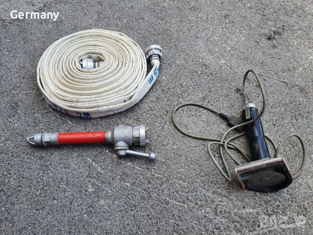 Пожарникарски маркуч и струйник   , снимка 2 - Други инструменти - 37529014