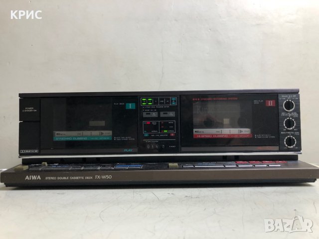 AIWA FX-W50 Double Cassette Deck, снимка 3 - Декове - 37601298