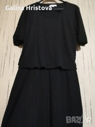 СТИЛНА РОКЛЯ С ЕФЕКТЕН ГРЪБ МАКСИ РАЗМЕР ДО 2XL, снимка 5 - Рокли - 29898789