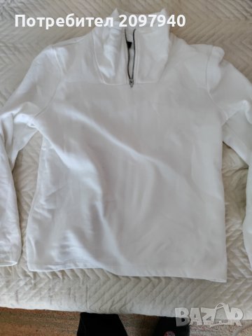 Мъжка бяла блуза, снимка 1 - Блузи - 38355630