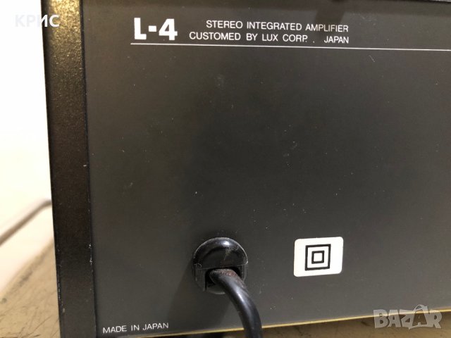 Luxman L-4, снимка 10 - Ресийвъри, усилватели, смесителни пултове - 42378275