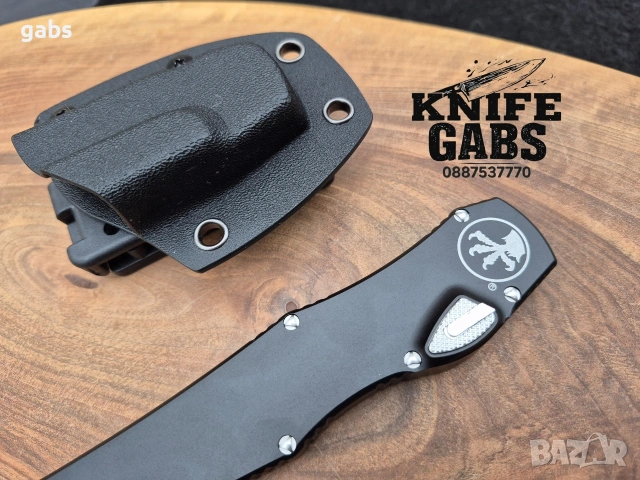 Автоматичен нож Microtech Halo 6, снимка 9 - Ножове - 49266987