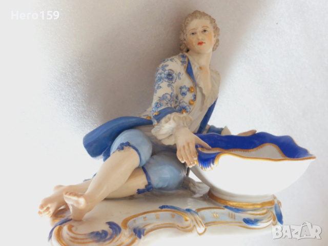 Порцеланова фигура на фирма MEISSEN-начало на 20 век.
