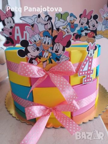 Картонена торта за рожден ден, снимка 4 - Други - 51680508