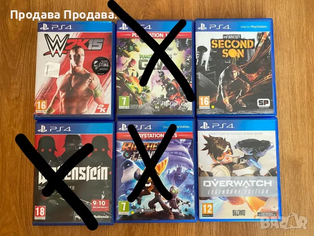Продавам Игри за PS4 