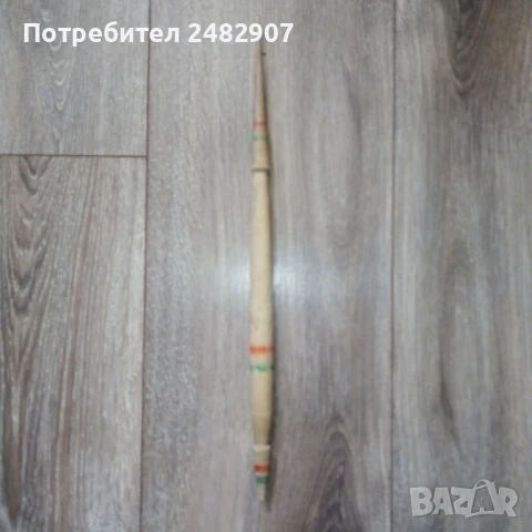 Старо дървено вретено, снимка 2 - Антикварни и старинни предмети - 50602817
