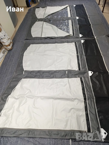 Форселт за каравана CampTech Buckingham DL300. РазмерN:10(875-900)см с 3м дълбочина.Опция за анекс+, снимка 10 - Палатки - 53110652