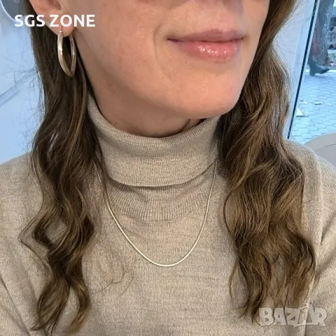 Голям Избор от Сребърни Верижки Произведени в Италия, снимка 3 - Колиета, медальони, синджири - 49888982