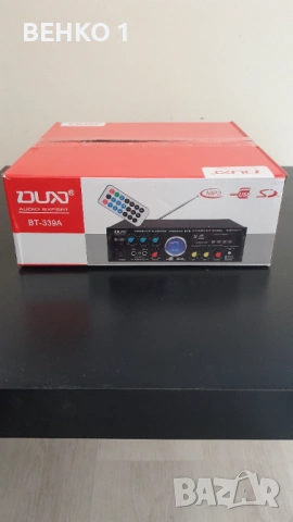 Караоке усилвател с bluetooth,usb,mp3 card BT-339A, снимка 10 - Ресийвъри, усилватели, смесителни пултове - 54215077