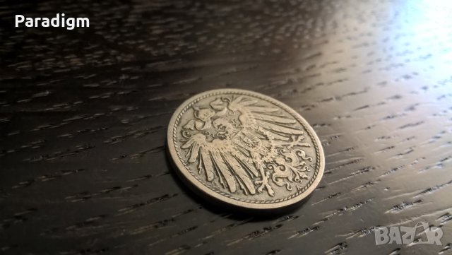 Райх монета - Германия - 10 пфенига | 1904г.; серия A, снимка 2 - Нумизматика и бонистика - 30948255