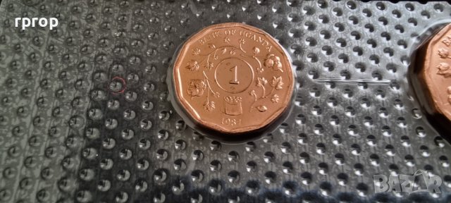 Уганда. Лот. 1, 2 ,5 и 10  шилинга. UNC. Чисто нови .4 бройки., снимка 4 - Нумизматика и бонистика - 44363182