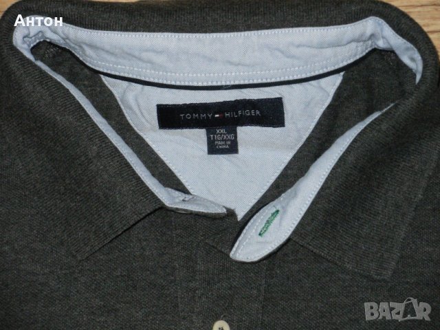 TOMMY HILFIGER оригинална мъжка тениска 2XL, снимка 6 - Тениски - 37179536