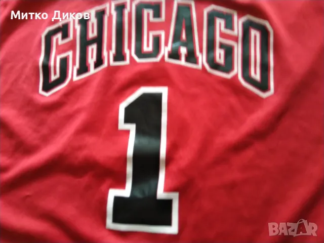 Derrick Rose Chicago Bulls NBA баскетболна тениска размер М, снимка 3 - Баскетбол - 49852096