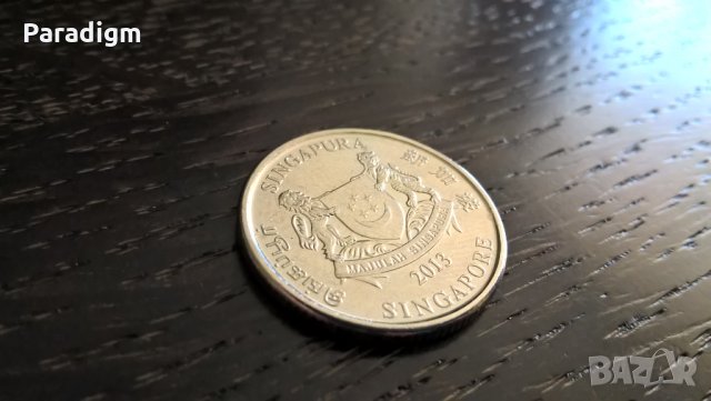 Mонета - Сингапур - 20 цента | 2013г., снимка 2 - Нумизматика и бонистика - 30464414