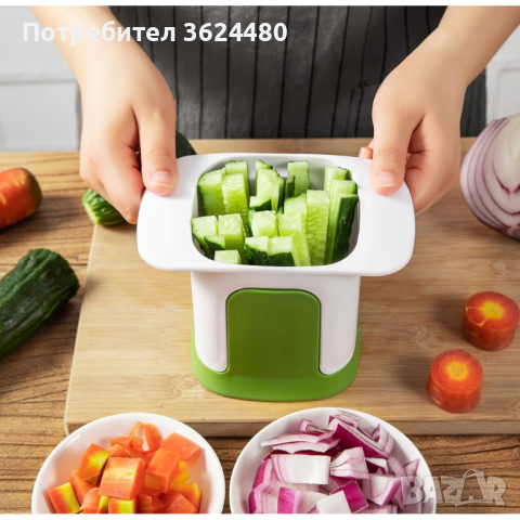 Уред за рязане на плодове и зеленцуци  на малки кубчета, снимка 5 - Аксесоари за кухня - 44717633