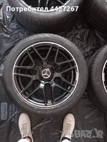 Продавам нови джанти с нови гуми спорт пакет Мерцедес AMG, снимка 2 - Гуми и джанти - 55952397