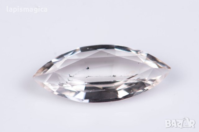 Морганит розов берил 0.92ct VS маркиз шлифовка