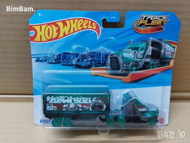 Камиони / колички Hot Wheels - 20 модела  Track Fleet - Nitro Rail, снимка 15 - Коли, камиони, мотори, писти - 51551959