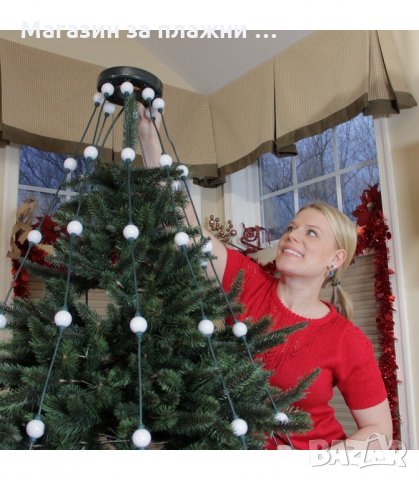 КОЛЕДНИ ЛАМПИЧКИ ЗА ЕЛХА TREE DAZZLER, СВЕТЕЩИ В 16 ЦВЯТА - код 2119, снимка 4 - Декорация за дома - 34225026