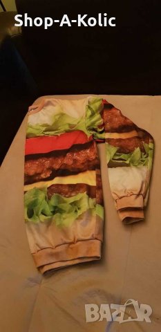 Very Rare Original Hamburger Sweater by Mr. GUGU & Miss GO, снимка 2 - Суичъри - 29336139