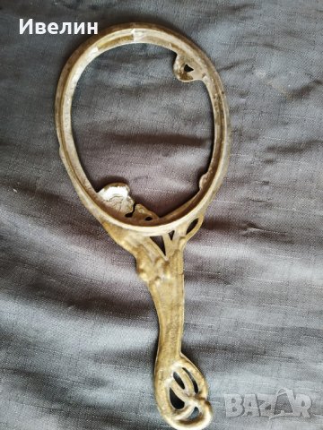дамско огледало арт деко, снимка 3 - Антикварни и старинни предмети - 29221566