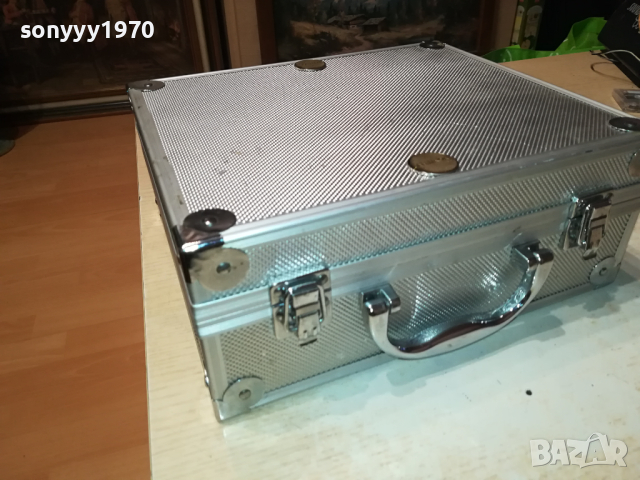 АЛУМИНИЕВ КУФАР ЗА ТЕХНИКИ МИКРОФОНИ АУДИО ИНСТРУМЕНТИ 2503240754, снимка 8 - Друга електроника - 44930998
