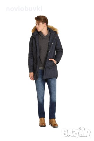 ✅НОВИ Мъжки зимни дълги якета с качулка Top Secret в 3 цвята - M/L/XL/2XL , снимка 8 - Якета - 42726543