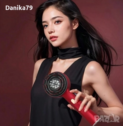 Електрическа инфрачервена четка за растеж на коса, снимка 5 - Аксесоари за коса - 52330615