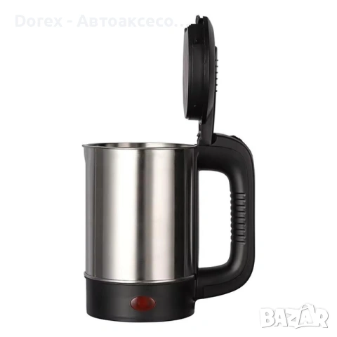 Електрическа термокана чайник с кабел и 2 броя чаши - 12V / 250W / 500мл., снимка 3 - Аксесоари и консумативи - 54190435