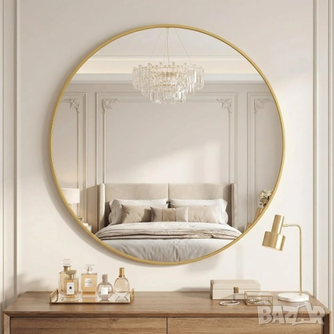 НОВО Кръгло  огледало Ф106см, снимка 2 - Огледала - 54213698