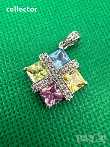 Дизайнерско бижу / висулкал. №7536, снимка 7 - Колиета, медальони, синджири - 52213330