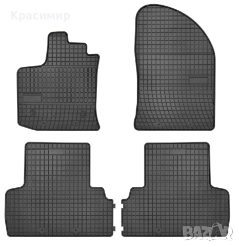 Гумени стелки за Dacia-Lodgy 2012г, снимка 3 - Аксесоари и консумативи - 52810499