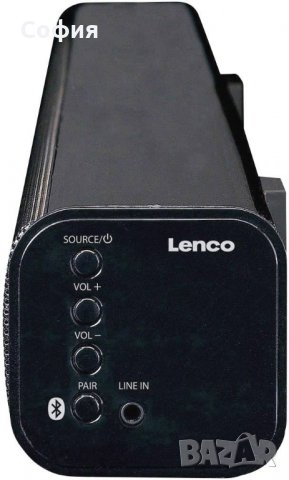 Soundbar Lenco SB-040 BK, Bluetooth, Стенни скоби, Черен , снимка 3 - Тонколони - 32029759