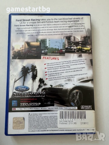 Ford Street Racing за PS2, снимка 2 - Игри за PlayStation - 51396516