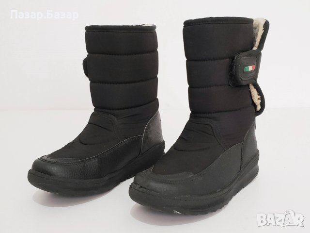 SNOW BOOT Детски Зимни Ботуши Ватирани За Сняг Велкро 31-32 19.5см