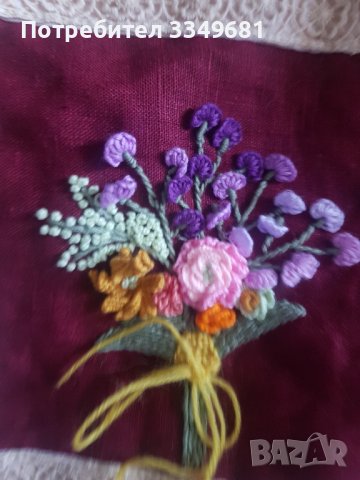 Canta torba ricna broderia i ricno tikan plat ot raklata na baba, снимка 3 - Ръчно изработени сувенири - 39617644