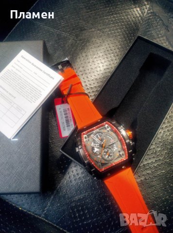 часовник кварцов хронограф MINI FOCUS силиконова каишка Автоматична дата , снимка 10 - Мъжки - 40659357