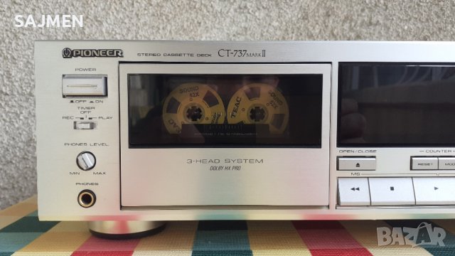 Pioneer CT 737 MKII GOLD, снимка 12 - Декове - 39595429
