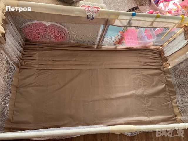 Бебешка кошара за игра, снимка 2 - Кошарки - 52833438